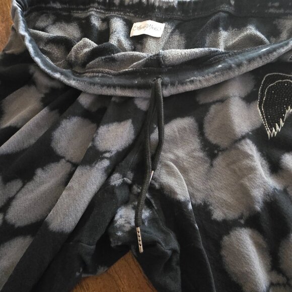RARE Lauren Moshi Led Zeppelin Angel Logo Womens LG Tie-Dye Joggers/Sweatpants! - Picture 7 of 15